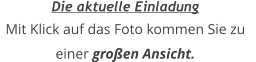 Die aktuelle Einladung Mit Klick auf das Foto kommen Sie zu einer großen Ansicht.